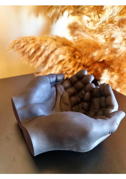 Siyah Ev Dekorasyon Mumluk & Sunumluk & Organizer & Dekoratif Obje & Anahtarlık fırsatları