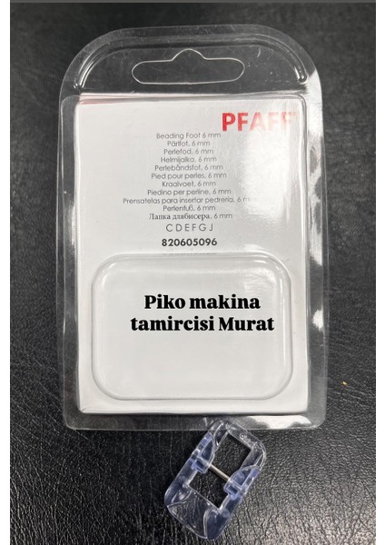 820605096 Pfaff Boncuk Dikme Ayağı 6mm