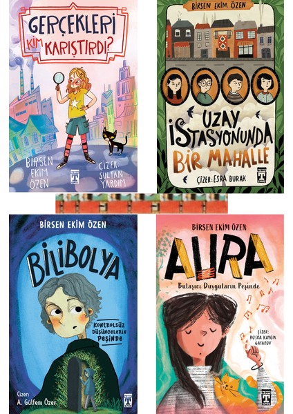 Gerçekleri Kim Karıştırdı? / Bilibolya / Aura / Uzay İstasyonu (4 Kitap)
