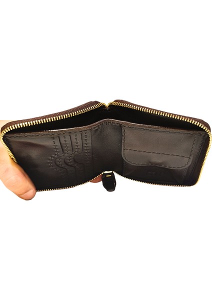 Unisex Elyapımı Küçük Cüzdan (Nis 40054)