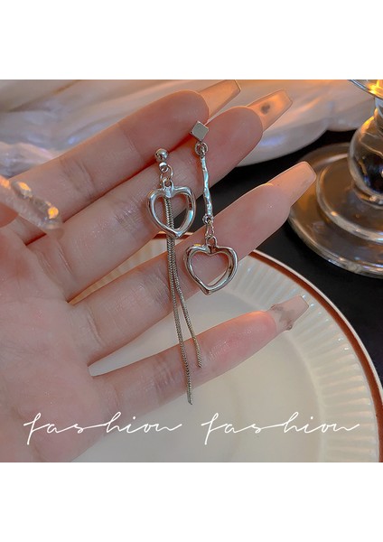 Hengshan S925 Gümüş Iğne Retro Fransız Inci Küpeleri, Üst Düzey, Çok Yönlü, Basit ve Kişiselleştirilmiş Küpeler (Yurt Dışından)