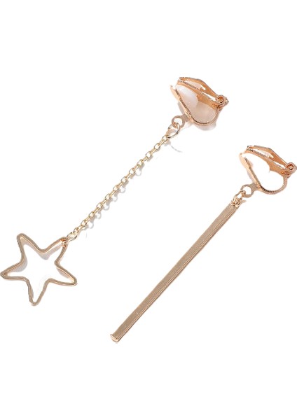 Hengshan Kadınlar Için Yeni Çok Yönlü Kulak Klipsi, Sevimli, Modaya Uygun ve Kişiselleştirilmiş Delinmeyen Küpeler, Retro Mizaç Küpeleri (Yurt Dışından)