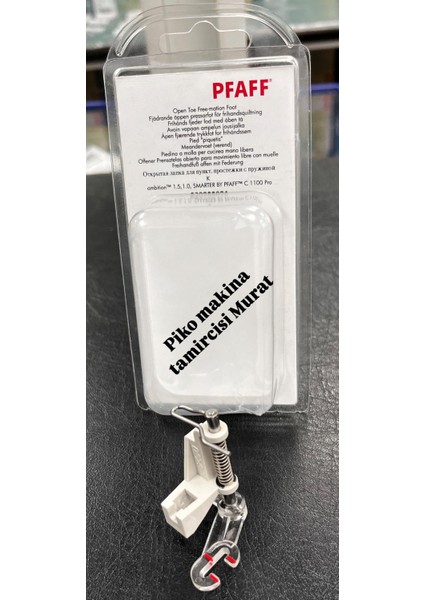 820988096 Pfaff Serbest Yorganlama Ayağı