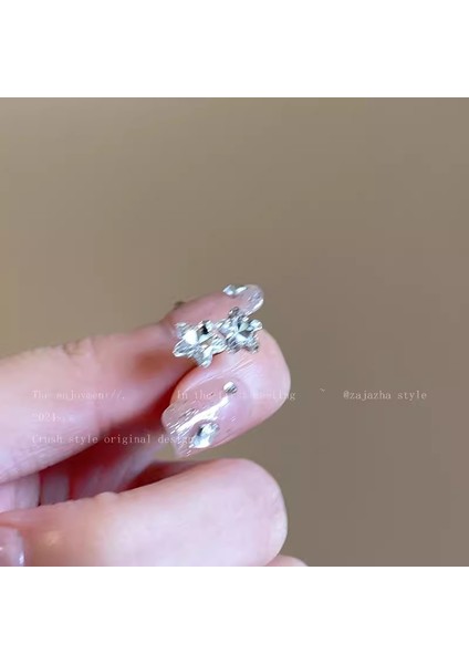 Hengshan S925 Gümüş Iğne Retro Fransız Inci Küpeleri, Üst Düzey, Çok Yönlü, Basit ve Kişiselleştirilmiş Küpeler (Yurt Dışından)