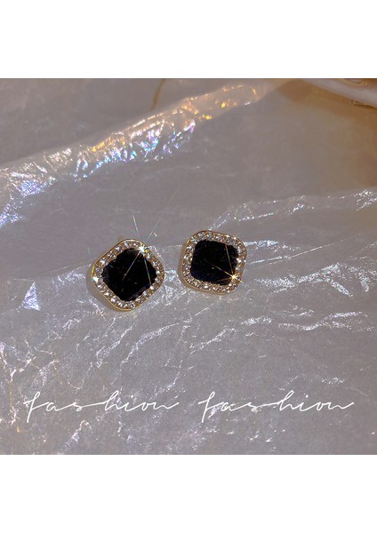 Hengshan S925 Gümüş Iğne Retro Fransız Inci Küpeleri, Üst Düzey, Çok Yönlü, Basit ve Kişiselleştirilmiş Küpeler (Yurt Dışından)