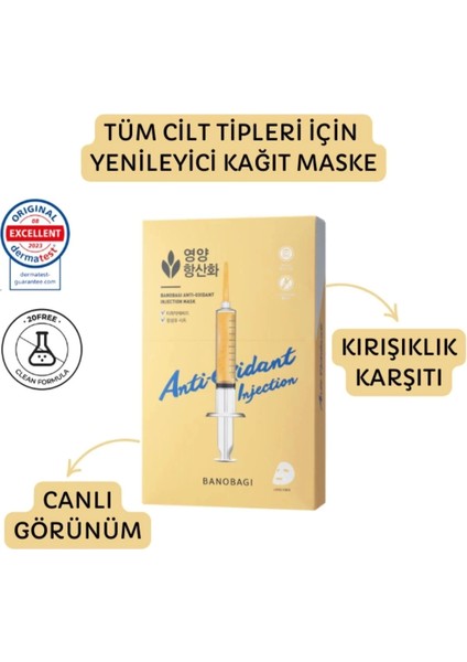 Anti-Oxidant Booster Mask (Canlı Görünüm Maske)