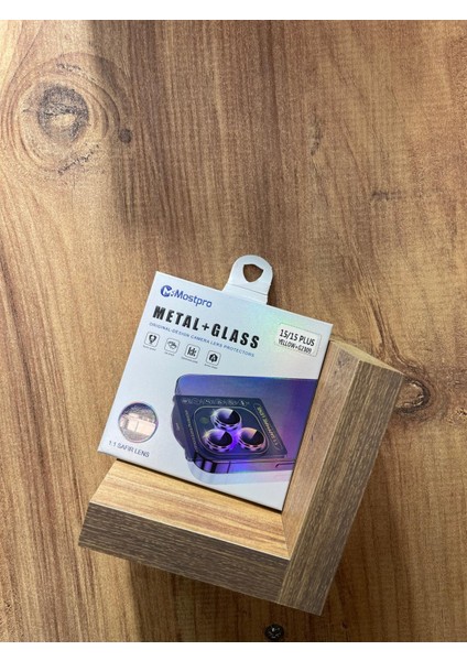 Apple Iphone 15 ve 15 Plus Uyumlu Safir Kamera Lens Koruyucu
