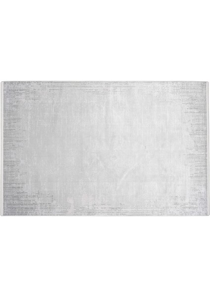 Halı Serenity 7822 Gri Yumuşak Dokulu Viskon Makine Dokuması Halı