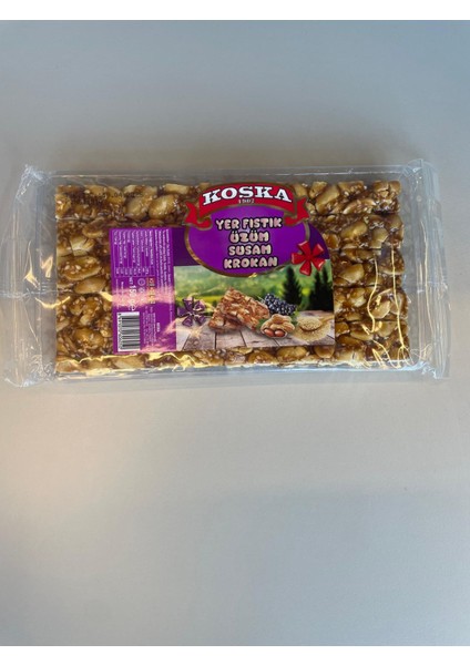 Üzüm Yer Fıstık Krokan 150 gr Koli (24 Adet) modelleri
