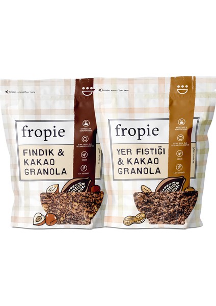 Fındık & Fıstık granola Duo