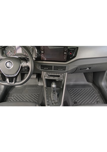 Vw Polo 2017-2025 Uyumlu 4.5d Premium Havuzlu Oto Paspas ve Liner Marka 3D ALT Bagaj Havuzu fırsatları
