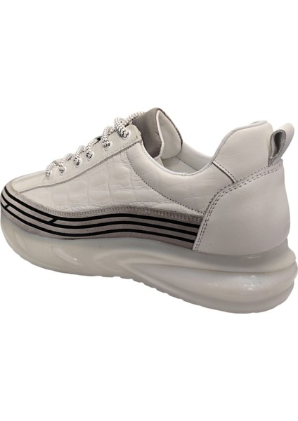 Beyaz Deri Spor Erkek Ayakkabı fiyatları