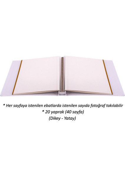 Yapışkanlı Dantelli Fotoğraf Albümü - 22 x 24 cm fiyatları