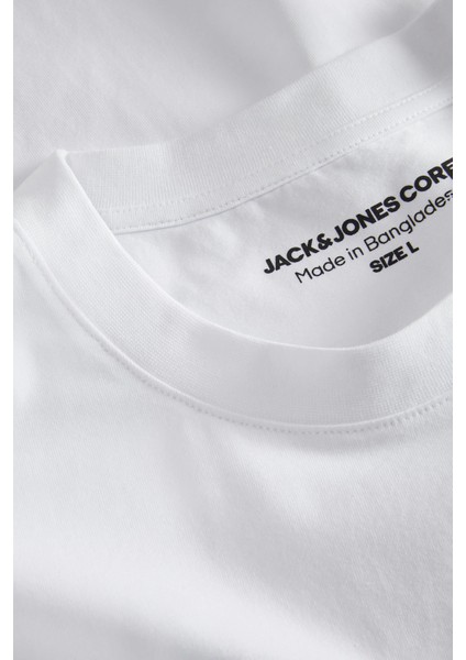 Core Jcopacer Baskılı Streç Pamuklu Relaxed Fit Bisiklet Yaka T Shirt Erkek T Shirt 12273775 modelleri