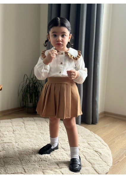 Bebe Yaka Etekli̇ 2’li Kız Takım