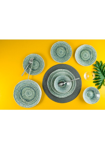 Sevilla 24 Parça 6 Kişilik Porselen Yemek Takımı