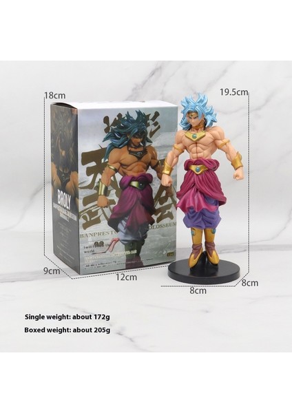 Seven Dragon Ball Anime Goku Vegeta Model Oyuncak Bebek (Yurt Dışından)