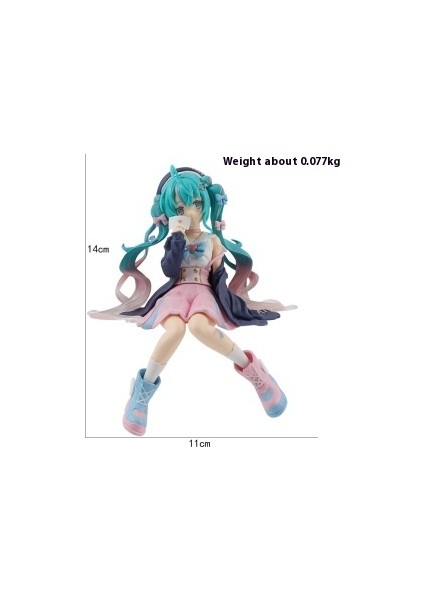 Hatsune Miku Anime Bebek Modeli (Yurt Dışından)