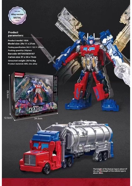 Transformers Oyuncak Model Araba Robotu (Yurt Dışından)