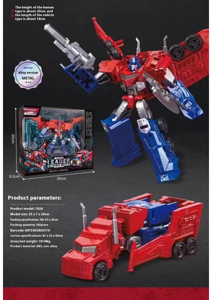 Transformers Oyuncak Model Araba Robotu (Yurt Dışından)