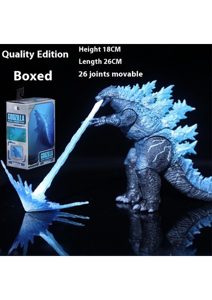 Godzilla King Kong'a Karşı Hareketli Model Nükleer Enerji Jet Oyuncakları Kutulu Set (Yurt Dışından)
