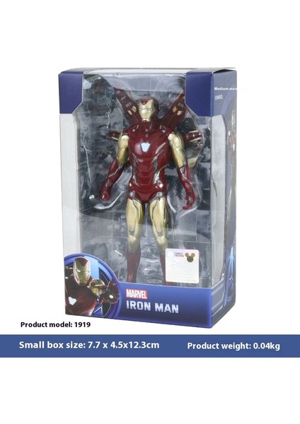 Marvel Yenilmezler Demir Adam Kaptan Amerika Örümcek Adam Yok Edici Hulk Venom Maket Oyuncaklar (Yurt Dışından)