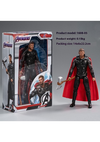 Marvel Yenilmezler Demir Adam Kaptan Amerika Örümcek Adam Yok Edici Hulk Venom Maket Oyuncaklar (Yurt Dışından)