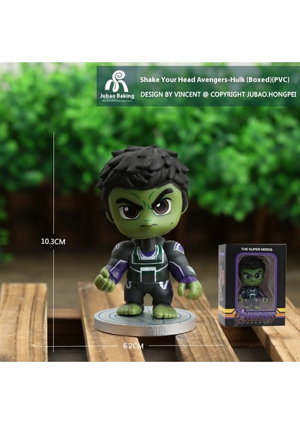 Avengers Serisi El Modeli Oyuncakların Büyük Kafa Versiyonu (Yurt Dışından)
