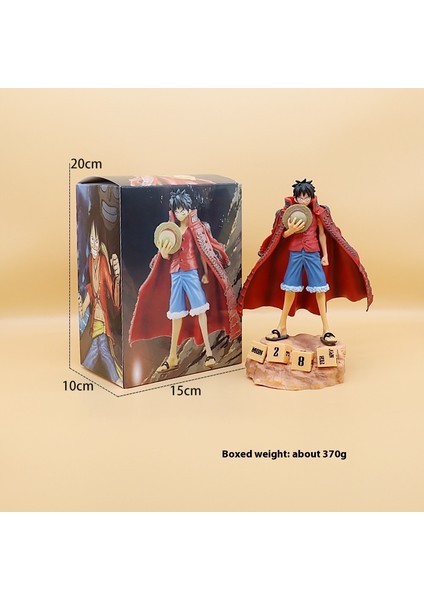King Of Thieves Çizgi Film Anime Luffy Model Süs Yükseklik Yaklaşık 10-20CM (Yurt Dışından)