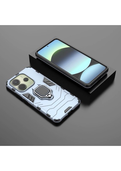 Xiaomi Redmi Note 14 4g Kılıf, Halka Tutucu ile Darbeye Dayanıklı Telefon Kılıfı Xiaomi Redmi Note 14 4g (Yurt Dışından)