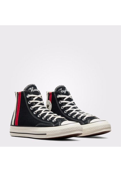 Chuck 70 Archival Stripes Unisex Siyah Sneaker fiyatları