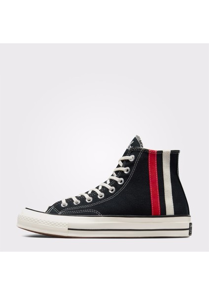 Chuck 70 Archival Stripes Unisex Siyah Sneaker indirimleri