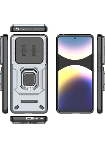 Xiaomi Redmi Turbo 4 Kılıf, [tam Kamera Koruması] [360° Dönebilen Destek Halkası] Askeri Sınıf Sert Koruyucu Telefon Kılıfı Kapağı Xiaomi Redmi Turbo 4 (Yurt Dışından) fiyatları