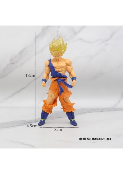 Yedi Dragon Ball Manga Goku Vegeta Model Anime Figürleri (Yurt Dışından)
