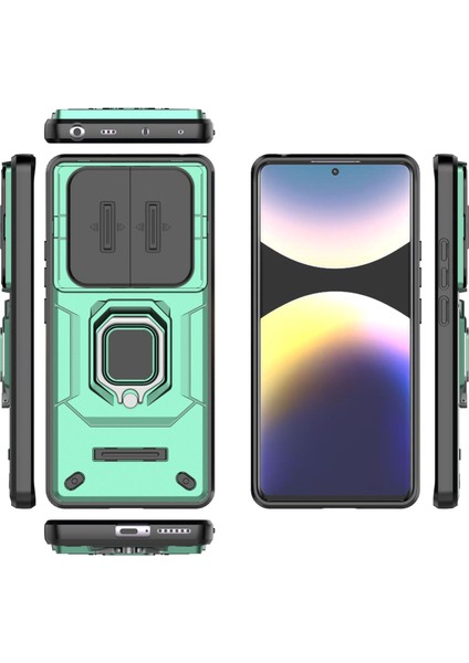 Xiaomi Redmi Turbo 4 Kılıf, [tam Kamera Koruması] [360° Dönebilen Destek Halkası] Askeri Sınıf Sert Koruyucu Telefon Kılıfı Kapağı Xiaomi Redmi Turbo 4 (Yurt Dışından) fiyatları