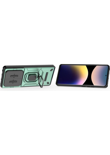 Xiaomi Redmi Turbo 4 Kılıf, [tam Kamera Koruması] [360° Dönebilen Destek Halkası] Askeri Sınıf Sert Koruyucu Telefon Kılıfı Kapağı Xiaomi Redmi Turbo 4 (Yurt Dışından) modelleri