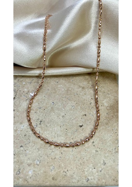 Dorika Model Rose Gold Vip Zincir