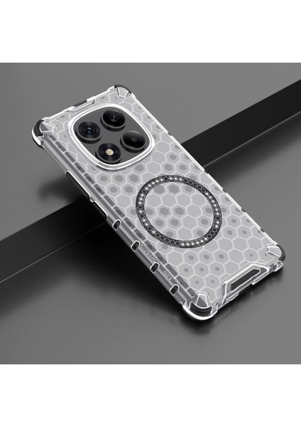 Xiaomi Redmi Turbo 4 Kılıf, Manyetik Şeffaf Dropproof Telefon Kılıfı Xiaomi Redmi Turbo 4 (Yurt Dışından)