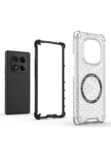 Xiaomi Poco X7 Pro Kılıf, Manyetik Şeffaf Dropproof Telefon Kılıfı Xiaomi Poco X7 Pro (Yurt Dışından) fiyatları