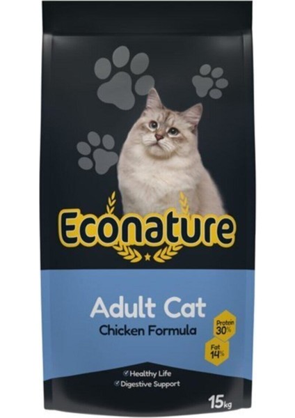 Tavuk Etli Yetişkin Kedi Maması - 15 Kg