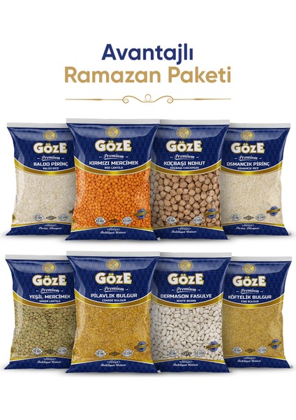 Pirinç Bakliyat Ramazan Kolisi
