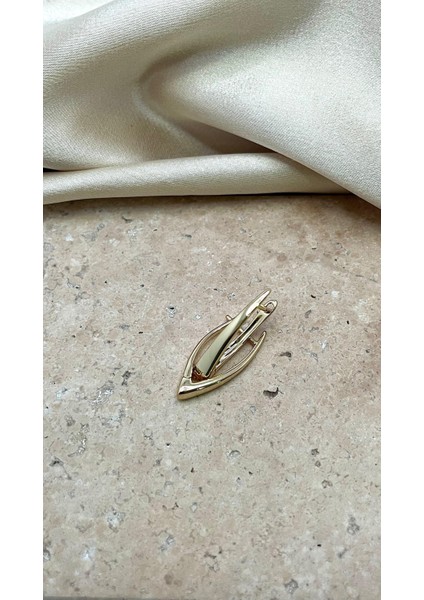 14 K Altın Kaplama Kuyum Model Vip Küpe