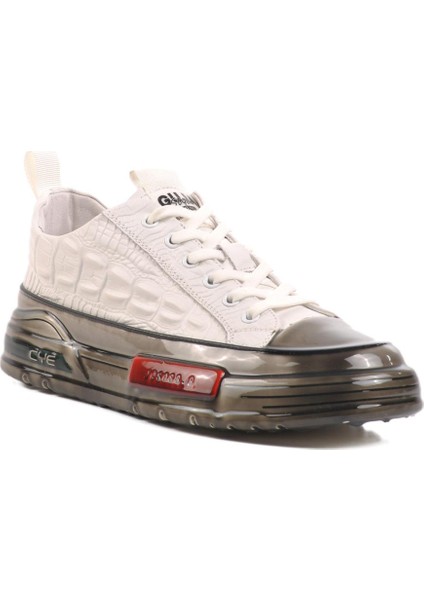 Guja 24K510-3 M Beyaz Hakiki Deri Erkek Sneaker