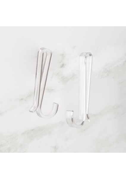 Şeffaf Plastik Askı Banyo Askısı