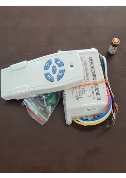 Avize Aydınlatma Dijital Uzaktan Kumanda ve Işık Kontrol 3k