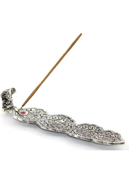 Metal Kayık Ganeşa Tütsülük Model 2