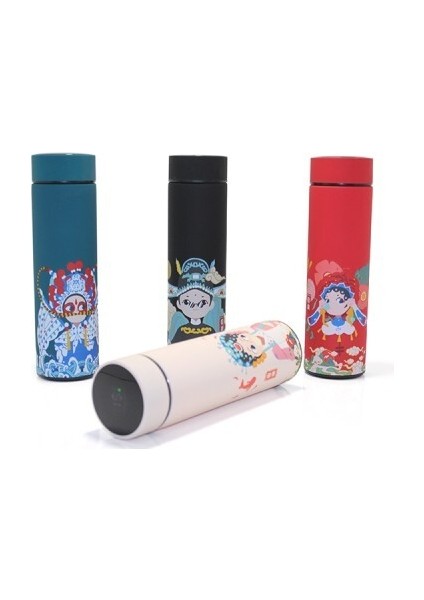 Dijital Göstergeli Paslanmaz Çelik Termos