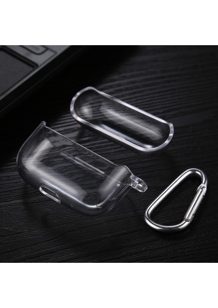 Kancalı Airpods Pro Için Pro Için Şeffaf Pc Kulaklık Kılıfı (Yurt Dışından) indirimleri