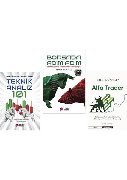 Teknik Analiz 101 (Mum Formasyonlu)-Borsada Adim Adim -Alfa Trader=3 Set