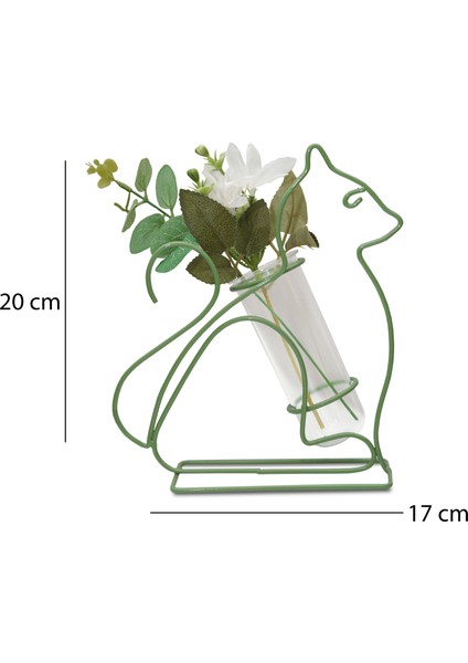 Dekoratif Kedi Figürlü Çiçeklik 241795 modelleri